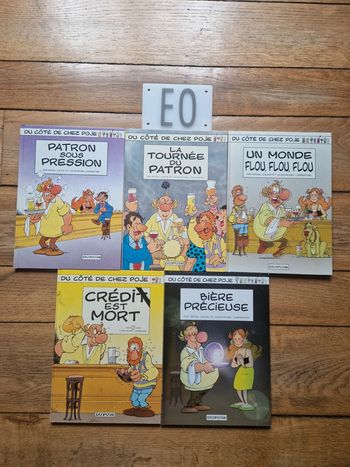 Lot de 5 bd du côté de chez poje, EO