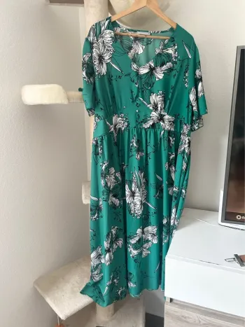 Robe longue Blancheporte fleurie