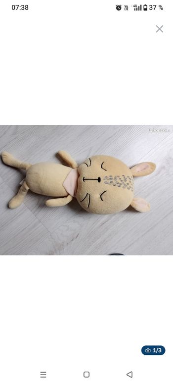 Peluche lapin 