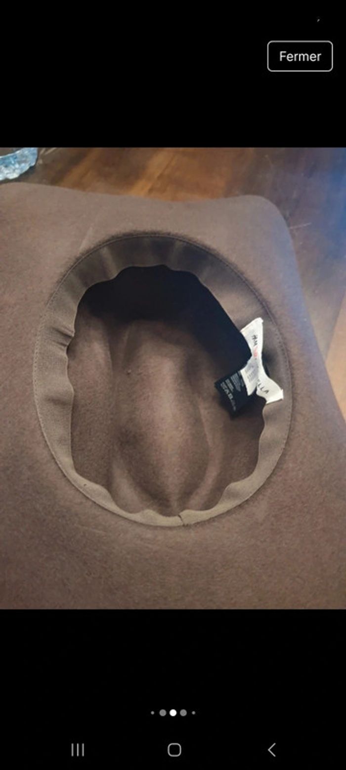 Chapeaux H&M Coachella laine marron 56cm - photo numéro 14