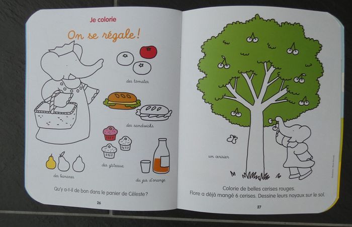 Magazine Babar avec histoires et coloriages du printemps - photo numéro 8