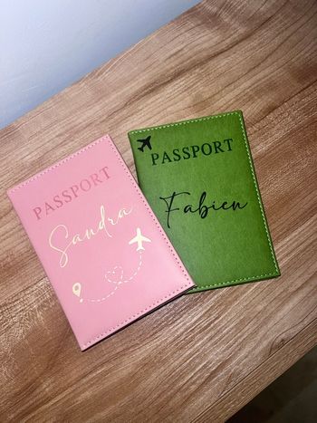 Étui passeport personnalisé 