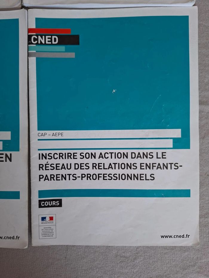 Lot de livres CNED Cap Aepe - photo numéro 5