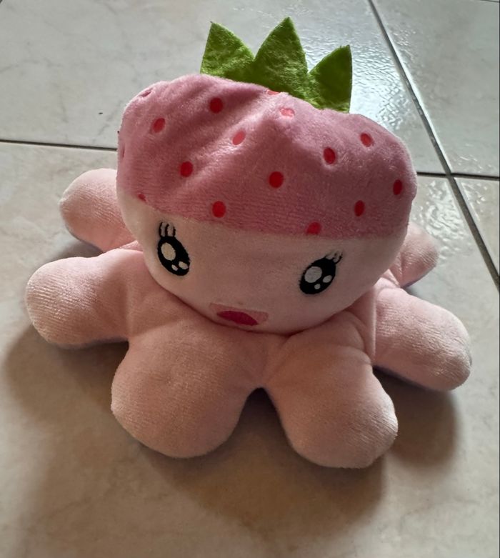 Lot de 2 peluches réversibles