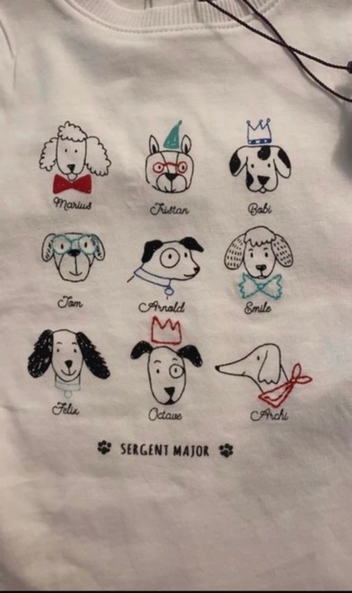 Body t shirt sergent major neuf avec étiquette - photo numéro 3