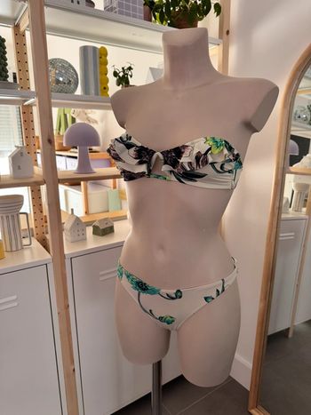 Maillot 2 pièces bandeau