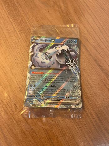 Carte Pokémon Baojian Ex 061/193 Holo Promo Calendrier 2024 Scellée Fr Neuf Mint