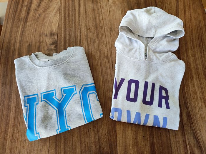 Lot de 2 sweats taille M