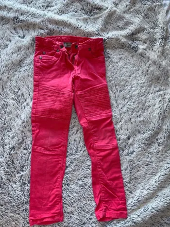 Pantalon basic rose enfant