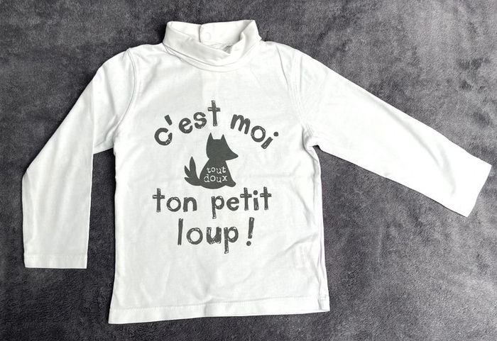 Sous-pull garçon 24 mois