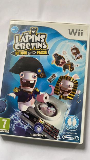 The lapins crétins retour vers le passé wii