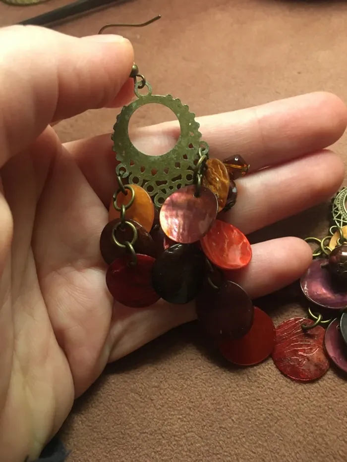 Boucles d’oreilles vintage - photo numéro 5