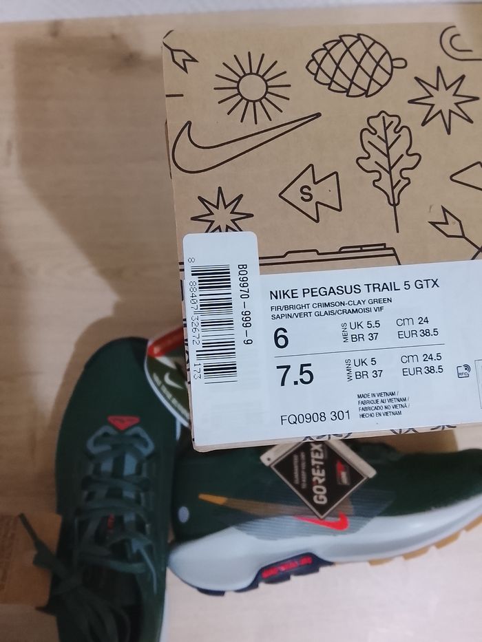 Nike Pegasus trail 5 GTX taille 38.5 - photo numéro 9
