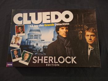 Cluedo Sherlock édition – jeu de société complet BBC