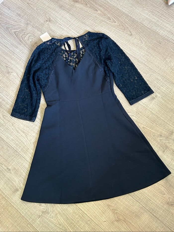 Robe noire neuve avec dentelle Grace&Mila taille S (valeur 55€) - photo numéro 8