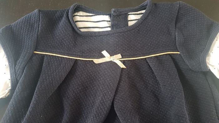 Robe bleue marine 24 mois - photo numéro 4