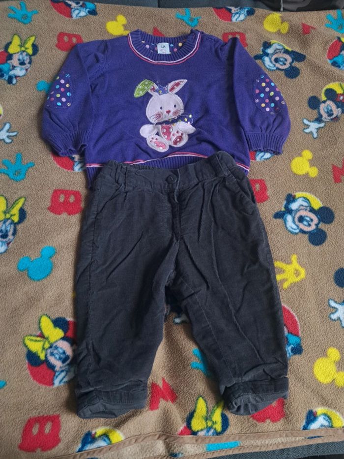 Ensemble bébé 9mois