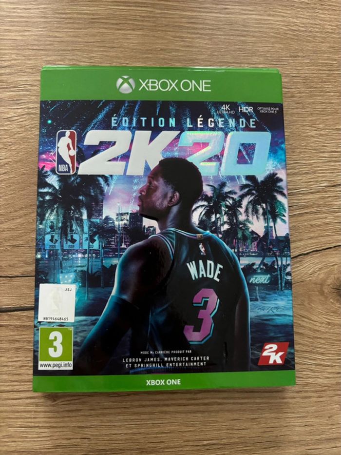 Jeu xbox One NBA 2K20