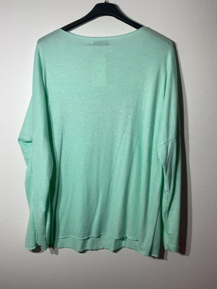 Pull « rock and roll » femme taille unique (38-46)- just me - neuf avec étiquette - photo numéro 3
