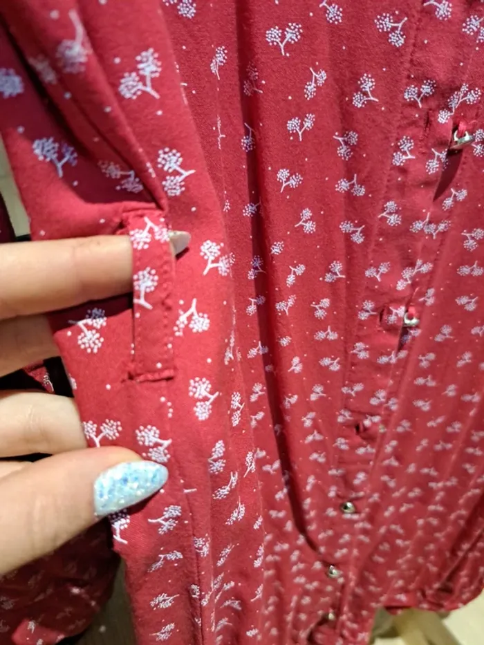 Robe/tunique rouge 40 - photo numéro 6
