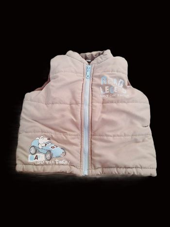 Doudoune sans manches 12 mois