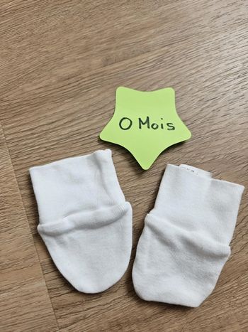 Gant blanc