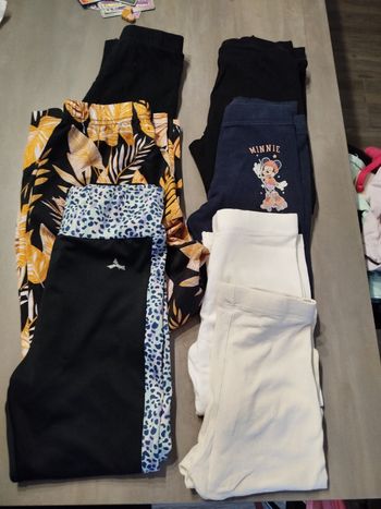 Lot de 7 pantalons fille 6 ans 