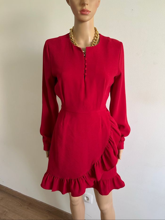 Robe rouge neuve à manches longues Karl Marc John taille S (valeur 119€)
