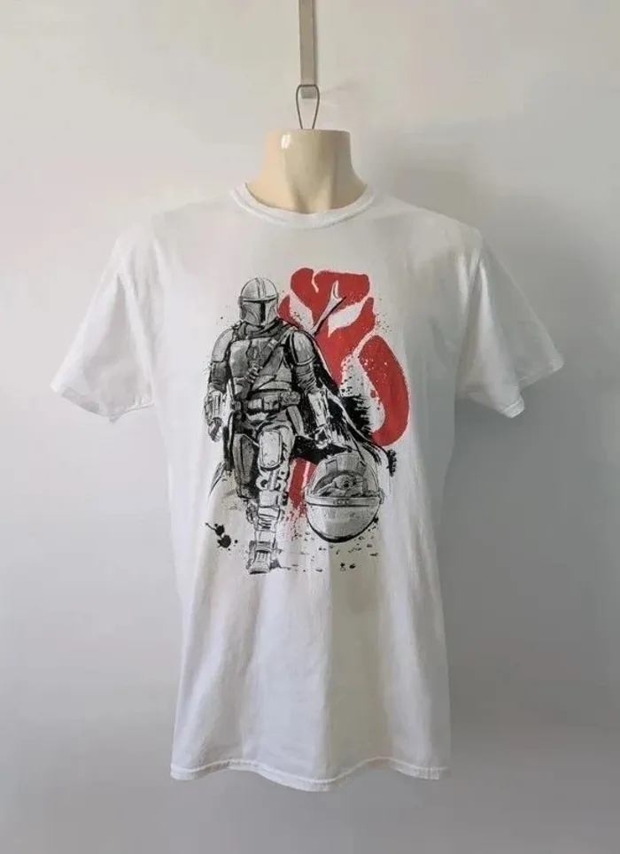 T-shirt d'été blanc - Star wars - taille XL