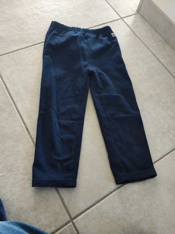 Bas de jogging polaire 6 ans polochon