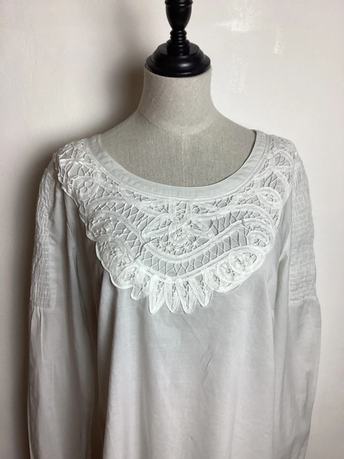 Blouse blanche Esprit 42 - photo numéro 2