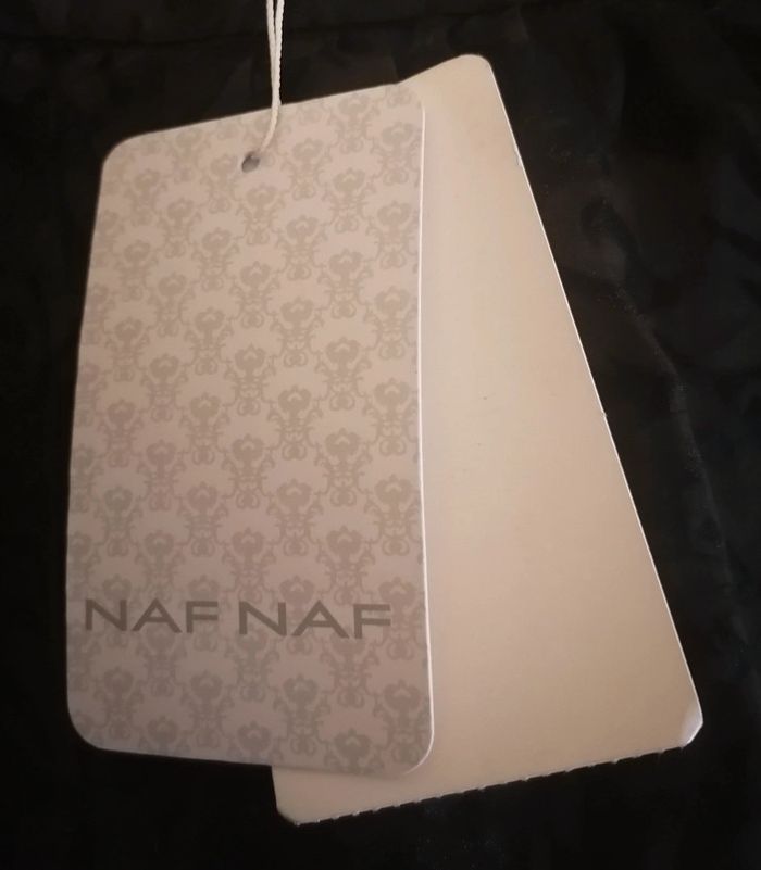 Jupe courte unie noire chic Taille 38 Nafnaf - photo numéro 12