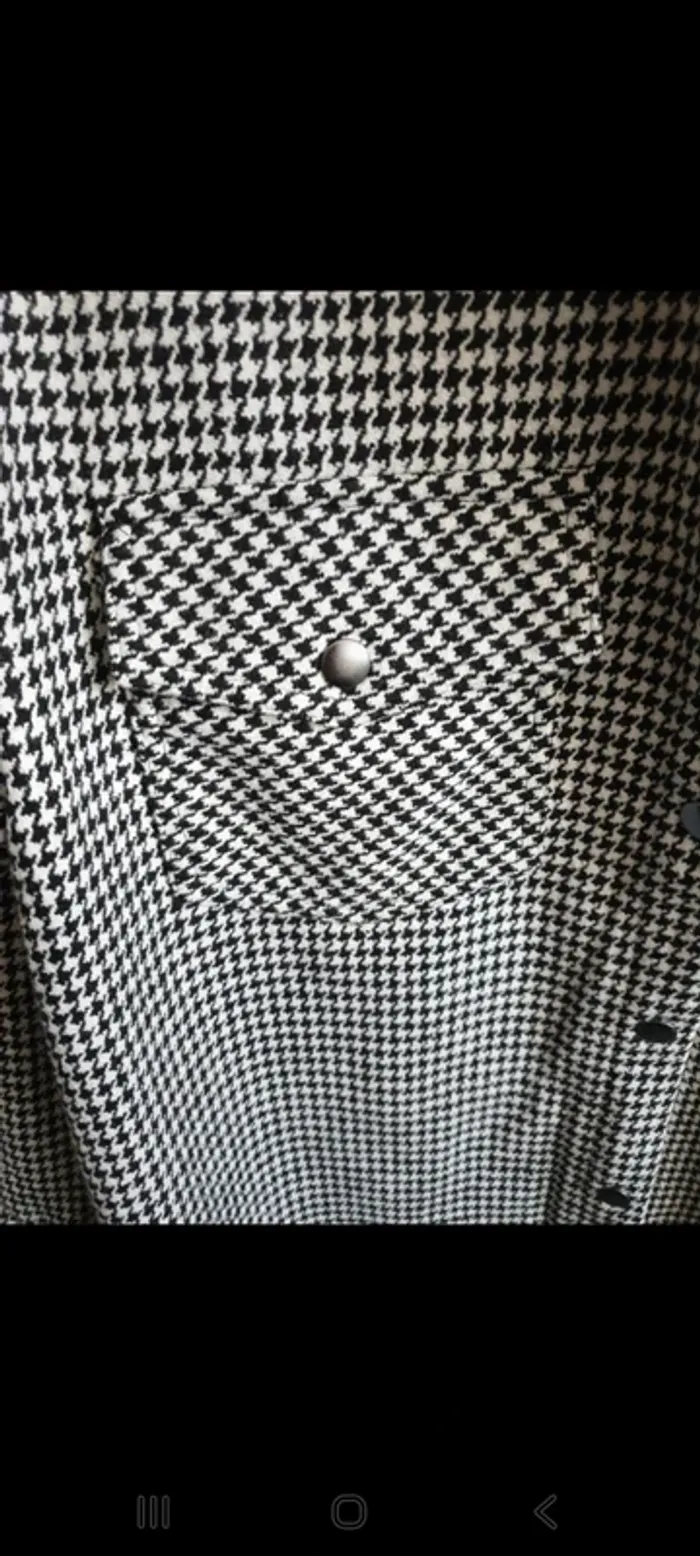 Veste chemise Pimkie neuve pied de poule - photo numéro 3