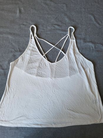 Debardeur blanc undiz