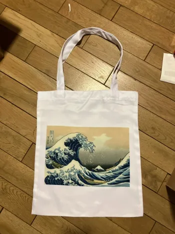Tote Bag Kanagawa vague