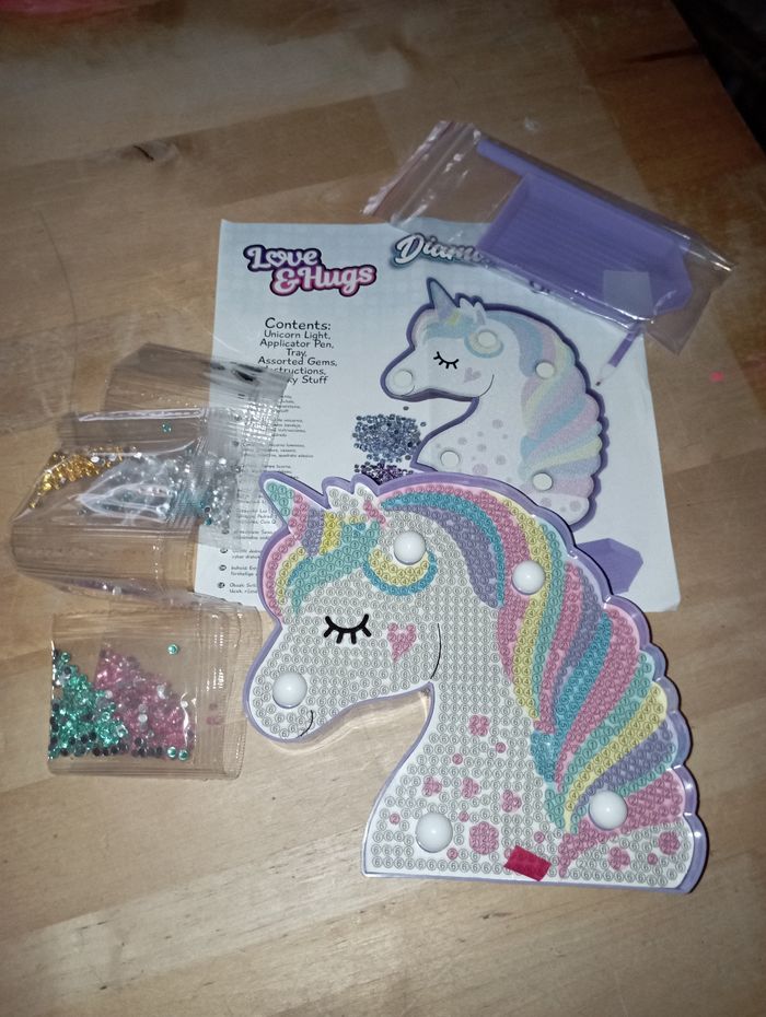 Lampe diamant painting - photo numéro 3