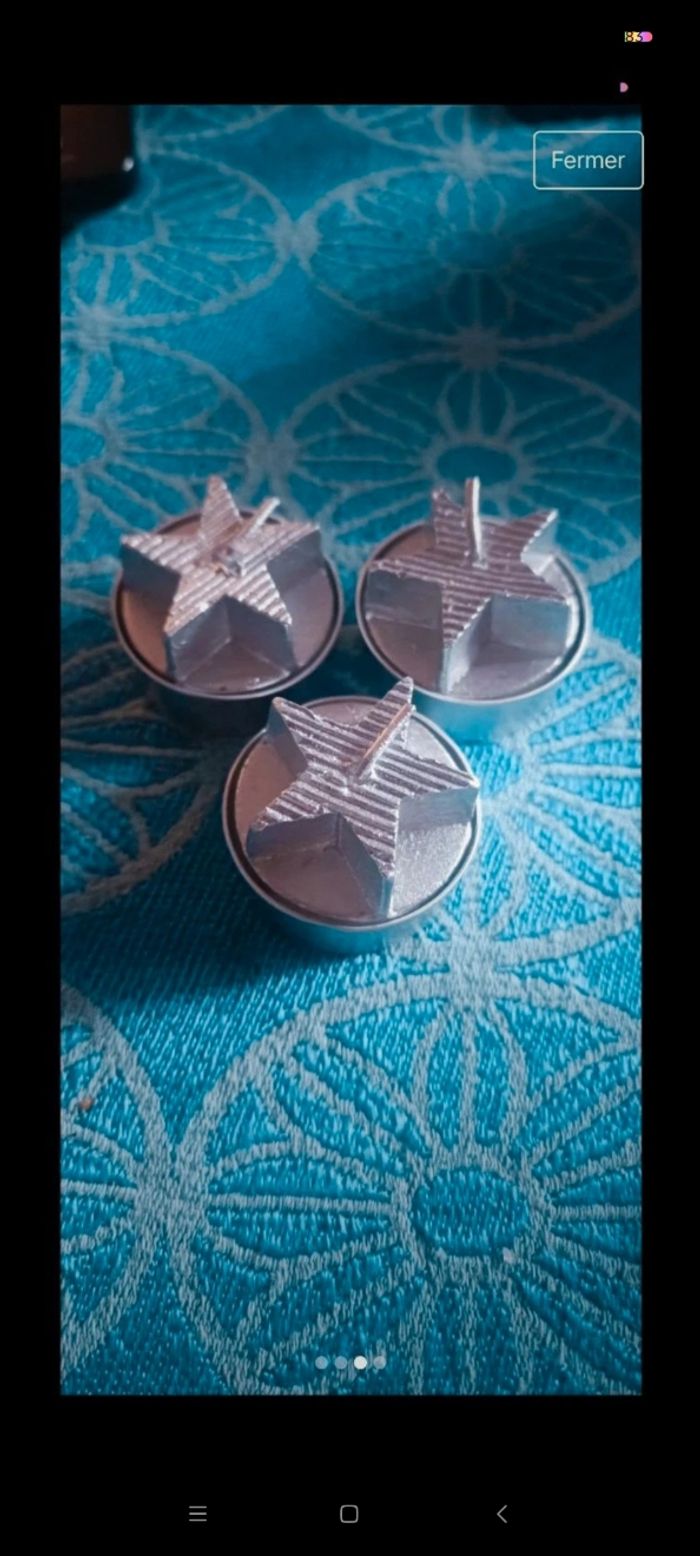 Lot bougies noël - photo numéro 3