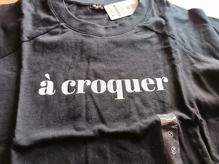 T-shirt Undiz à croquer taille S - photo numéro 2