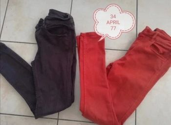 Lot de 2 jeans femme 34