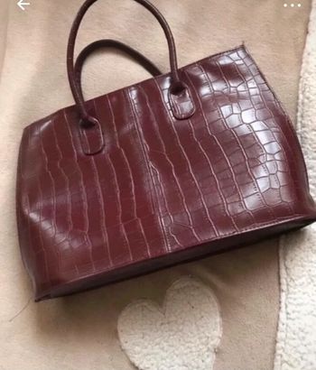 Sac imitation crocodile