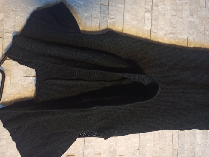 Robe Pull à Capuche Manches Courtes Femme Taille S - photo numéro 6