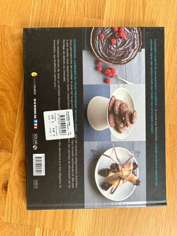 Livre cuisine - Chocolat - Masterchef - photo numéro 6