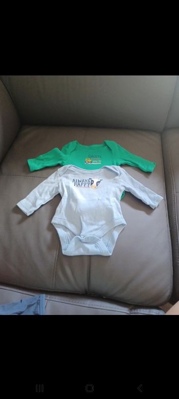 2 bodies manche longue