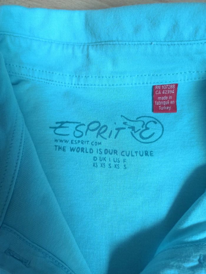 T-shirt esprit bleu XS - photo numéro 2