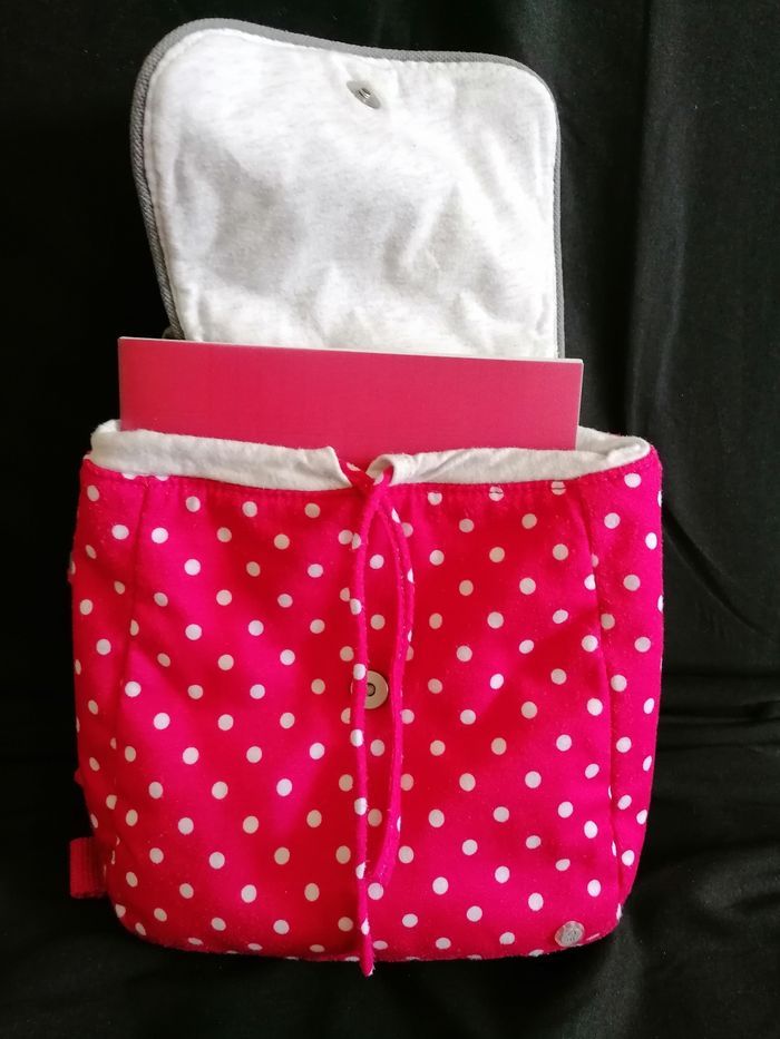 Petit sac à dos fille crèche/maternelle Obaïbi - photo numéro 4