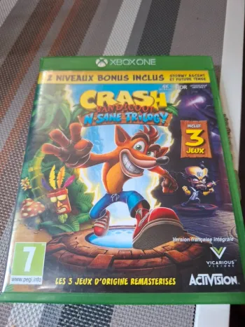 Magnifique jeu de xbox Crash bandicoot
