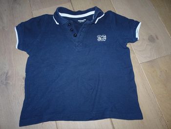 polo bleu marine Vertbaudet 4 ans