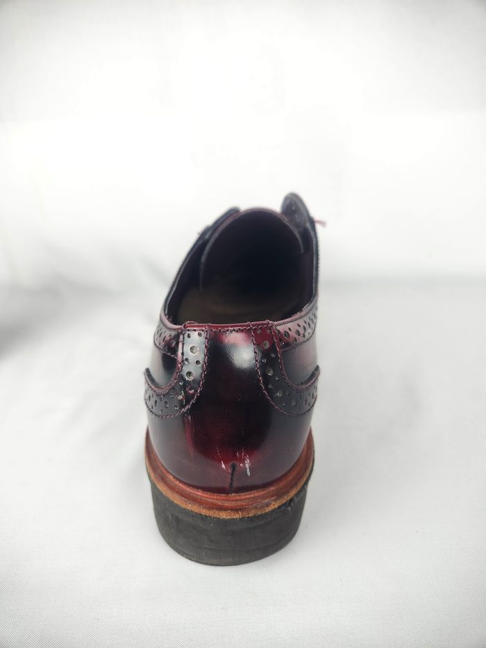 Clarks Trish Massie Richelieus/Derbies Femme Bordeaux Verni (Sans Lacets) - Taille 40 - photo numéro 7
