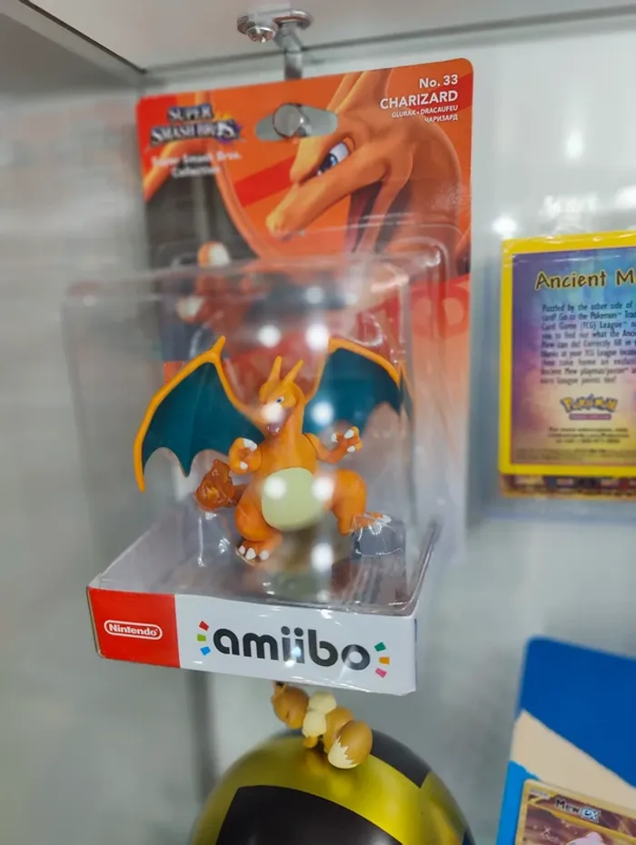 Figurine Amiibo Dracaufeu No.33 - Super Smash Bros. Collection NEUVE - photo numéro 3