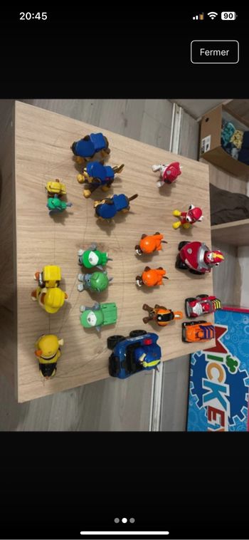 Lots de figurine pat patrouille